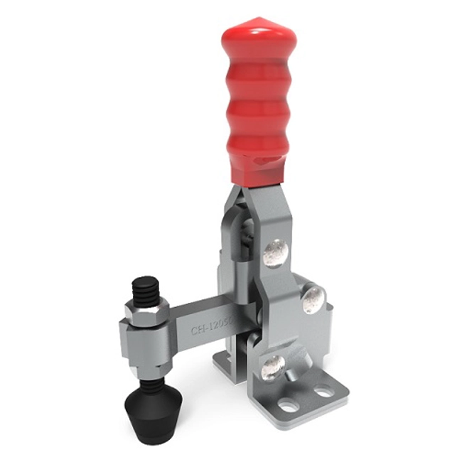 Vendita online Bloccaggio verticale base piatta braccio fisso 90 Kg. Inox